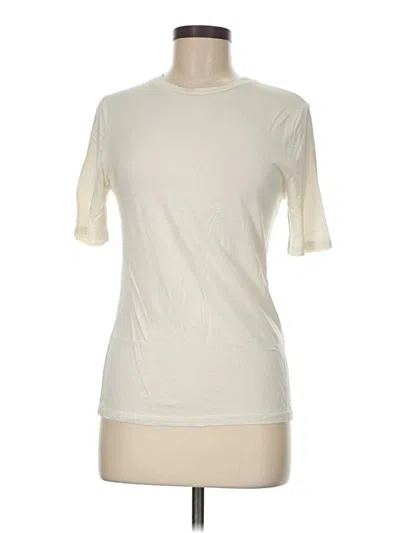 Pre-owned Banana Republic Short Sleeve T-shirt In White