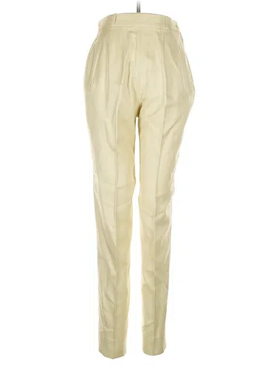 Pre-owned Banana Republic Silk Pants In Gold