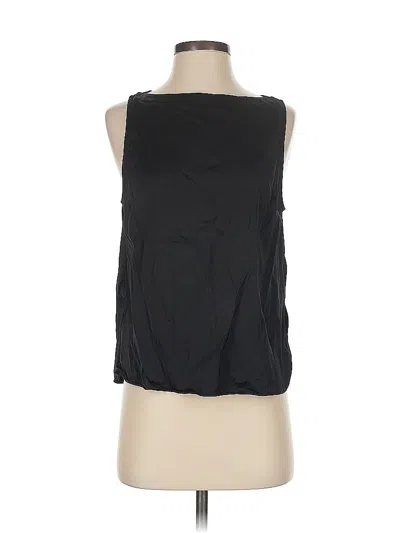 Pre-owned Banana Republic Sleeveless Blouse In Black