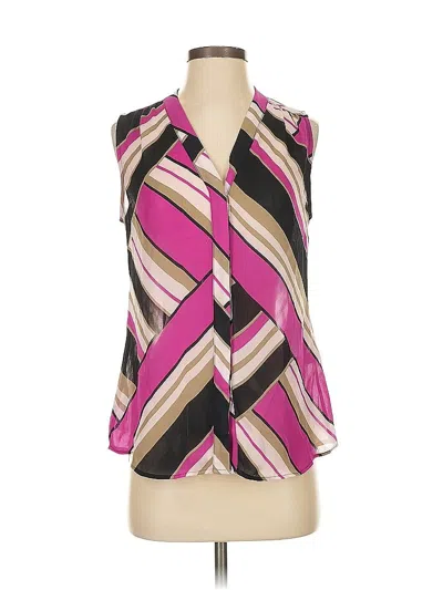 Pre-owned Banana Republic Sleeveless Blouse In Black