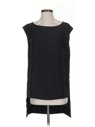 Pre-owned Banana Republic Sleeveless Blouse In Black