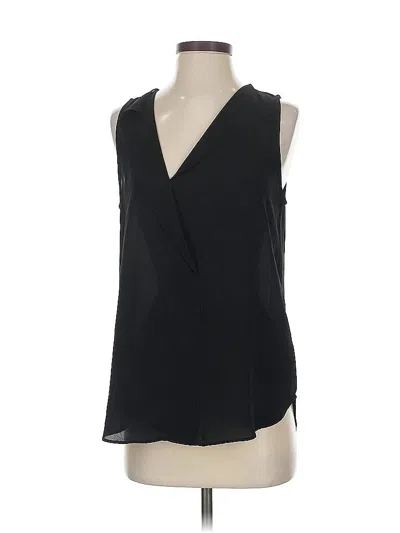 Pre-owned Banana Republic Sleeveless Blouse In Black