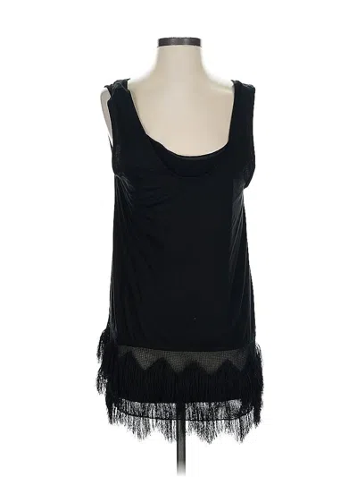 Banana Republic Sleeveless Blouse In Black
