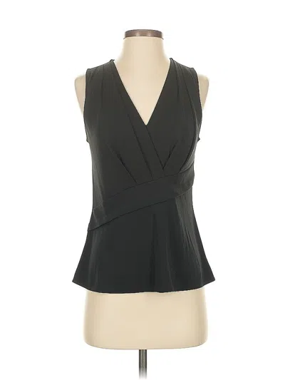 Pre-owned Banana Republic Sleeveless Blouse In Black