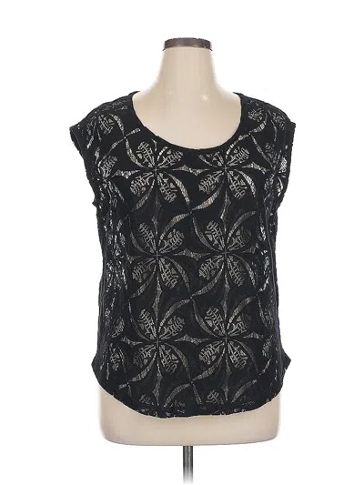 Pre-owned Banana Republic Sleeveless Blouse In Black