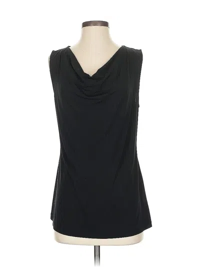 Pre-owned Banana Republic Sleeveless Blouse In Black
