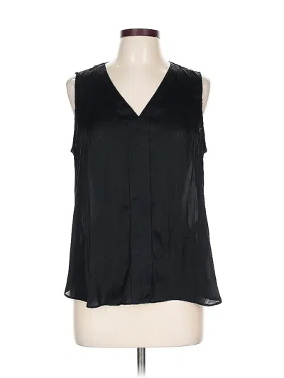 Pre-owned Banana Republic Sleeveless Blouse In Black