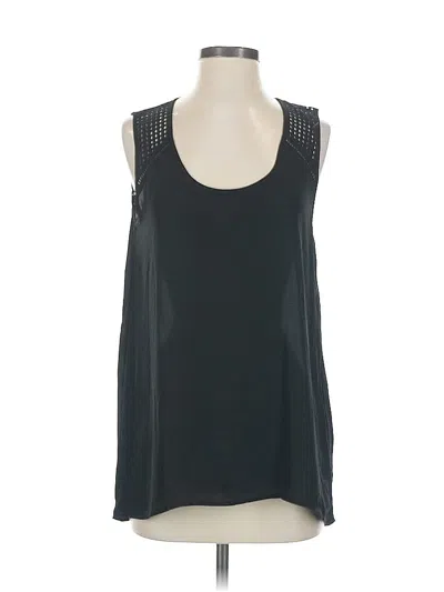 Pre-owned Banana Republic Sleeveless Blouse In Black