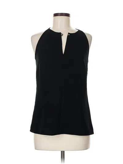 Pre-owned Banana Republic Sleeveless Blouse In Black