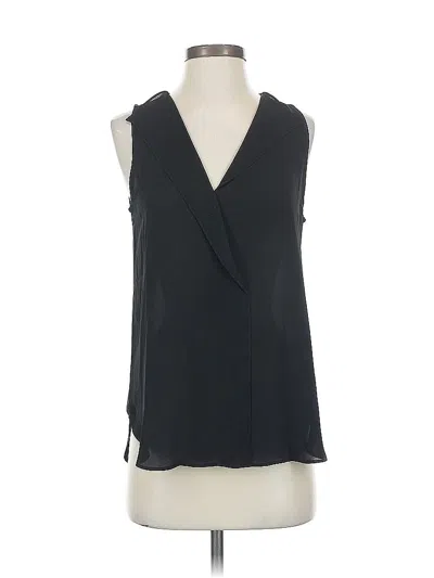 Pre-owned Banana Republic Sleeveless Blouse In Black