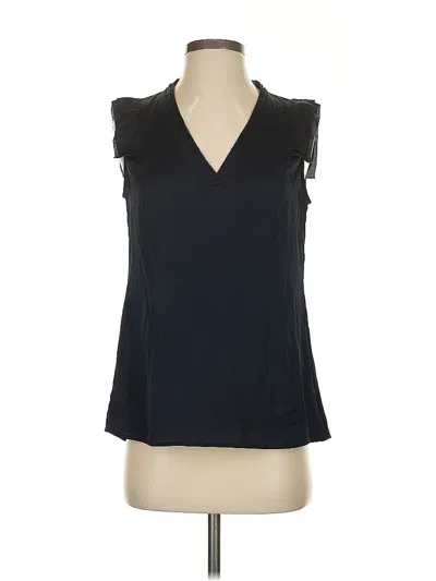 Pre-owned Banana Republic Sleeveless Blouse In Black