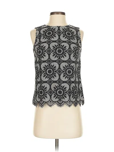 Pre-owned Banana Republic Sleeveless Blouse In Black