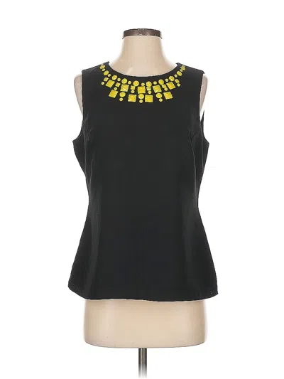Pre-owned Banana Republic Sleeveless Blouse In Black