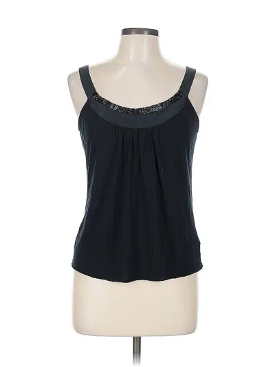 Pre-owned Banana Republic Sleeveless Blouse In Black