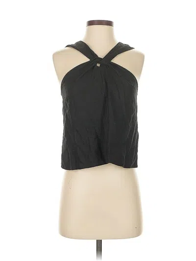 Pre-owned Banana Republic Sleeveless Blouse In Black