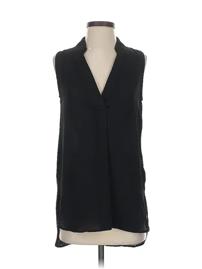 Pre-owned Banana Republic Sleeveless Blouse In Black