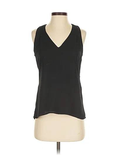 Pre-owned Banana Republic Sleeveless Blouse In Black
