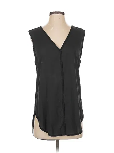 Pre-owned Banana Republic Sleeveless Blouse In Black