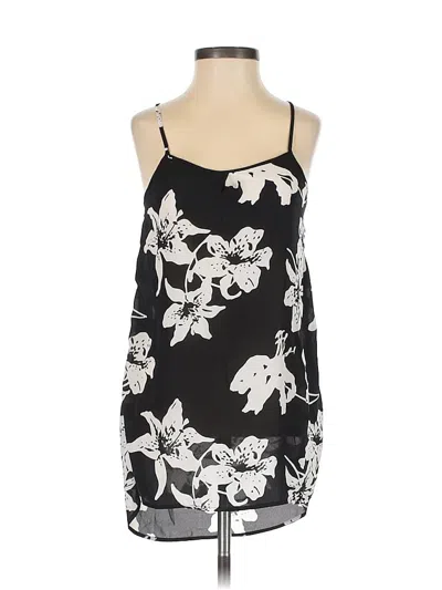 Pre-owned Banana Republic Sleeveless Blouse In Black