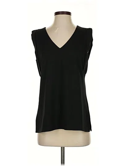 Pre-owned Banana Republic Sleeveless Blouse In Black
