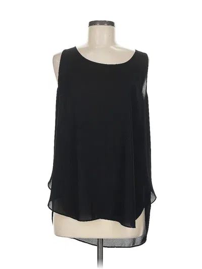 Pre-owned Banana Republic Sleeveless Blouse In Black