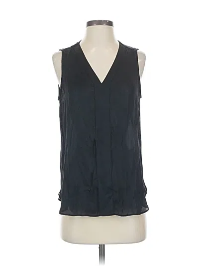 Pre-owned Banana Republic Sleeveless Blouse In Black