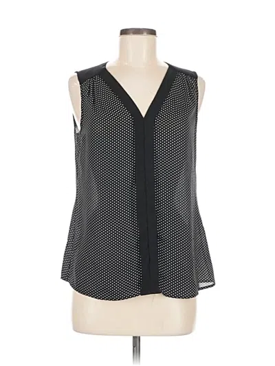 Pre-owned Banana Republic Sleeveless Blouse In Black