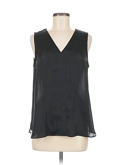 Pre-owned Banana Republic Sleeveless Blouse In Black
