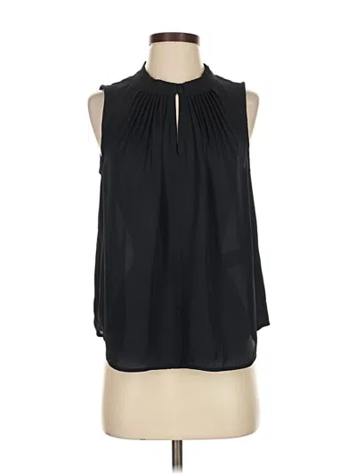 Pre-owned Banana Republic Sleeveless Blouse In Black