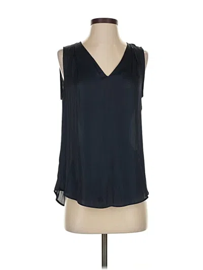 Pre-owned Banana Republic Sleeveless Blouse In Black