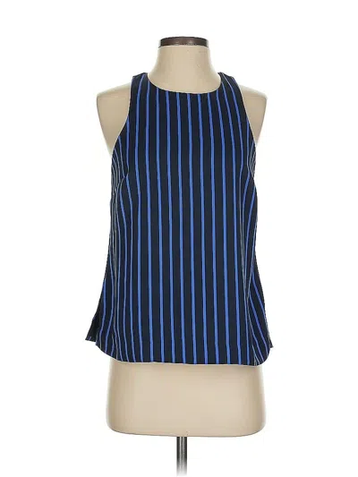 Pre-owned Banana Republic Sleeveless Blouse In Blue