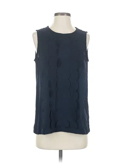 Pre-owned Banana Republic Sleeveless Blouse In Blue