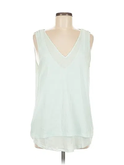 Pre-owned Banana Republic Sleeveless Blouse In Blue
