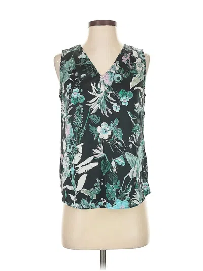 Pre-owned Banana Republic Sleeveless Blouse In Blue