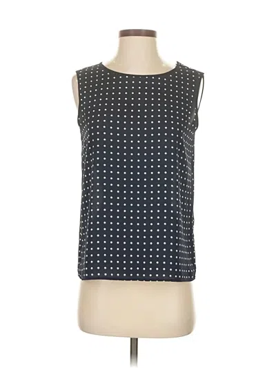 Pre-owned Banana Republic Sleeveless Blouse In Blue