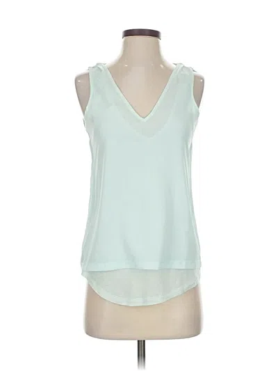 Pre-owned Banana Republic Sleeveless Blouse In Blue