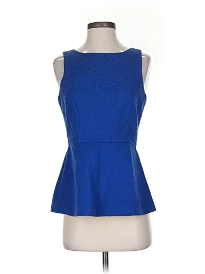 Pre-owned Banana Republic Sleeveless Blouse In Blue