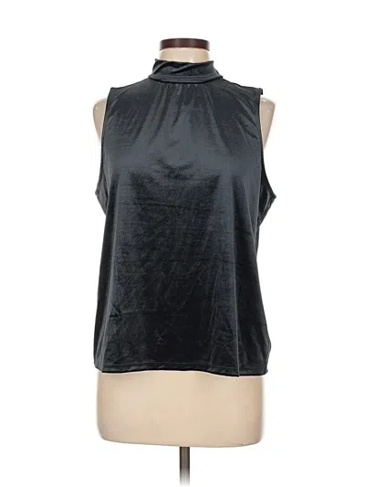 Pre-owned Banana Republic Sleeveless Blouse In Blue