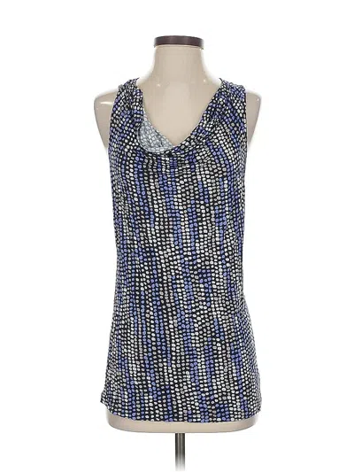 Pre-owned Banana Republic Sleeveless Blouse In Blue