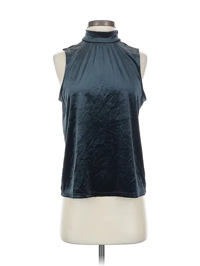 Pre-owned Banana Republic Sleeveless Blouse In Blue