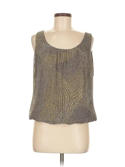 Pre-owned Banana Republic Sleeveless Blouse In Gold