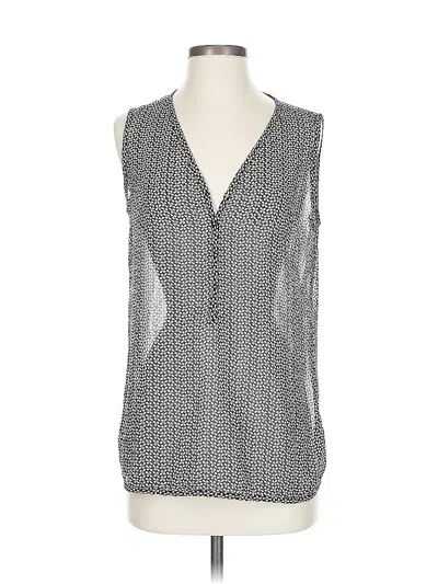 Pre-owned Banana Republic Sleeveless Blouse In Gray