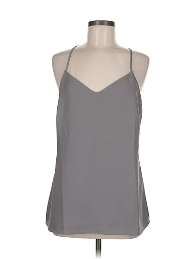 Pre-owned Banana Republic Sleeveless Blouse In Gray