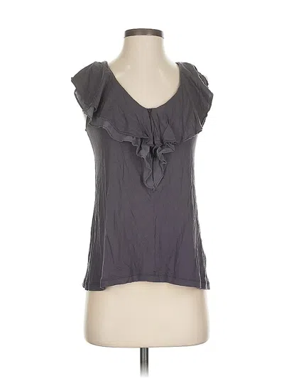 Pre-owned Banana Republic Sleeveless Blouse In Gray