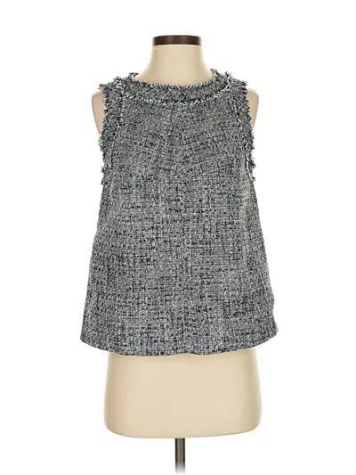Pre-owned Banana Republic Sleeveless Blouse In Gray