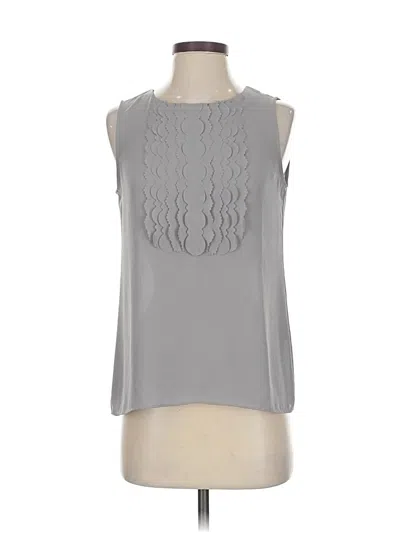 Pre-owned Banana Republic Sleeveless Blouse In Gray