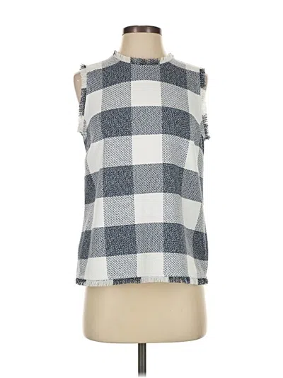 Pre-owned Banana Republic Sleeveless Blouse In Gray