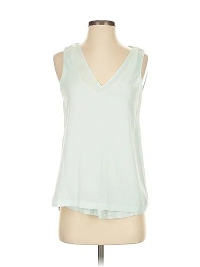 Pre-owned Banana Republic Sleeveless Blouse In Green