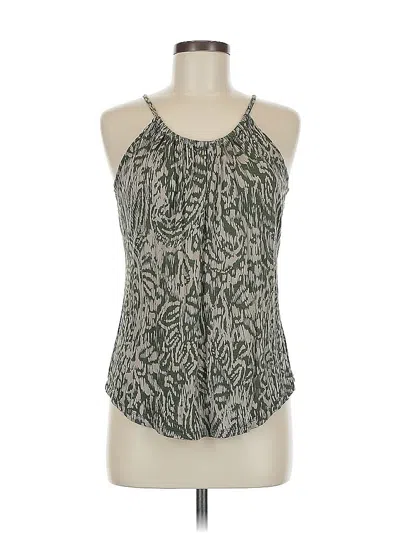 Pre-owned Banana Republic Sleeveless Blouse In Green