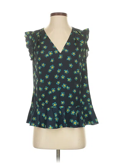 Pre-owned Banana Republic Sleeveless Blouse In Green